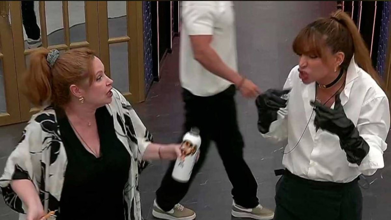 Fuerte pelea entre Andrea del Boca y Solange en Gran Hermano: «Mantenida»