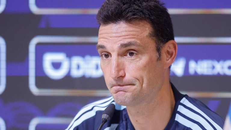 Lionel Scaloni se conmovió al hablar de Panichelli y cortó la conferencia: «Ya no hablo más»